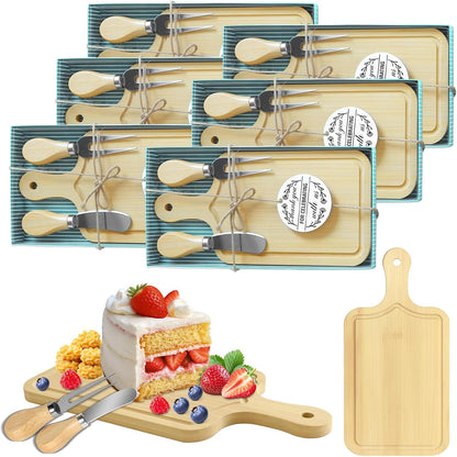 2 Sets Bridal Shower Game Prizes, Mini Charcuterie Boards, Acacia Wooden