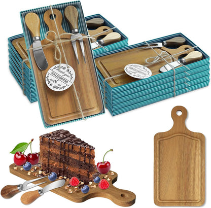 2 Sets Bridal Shower Game Prizes, Mini Charcuterie Boards, Acacia Wooden