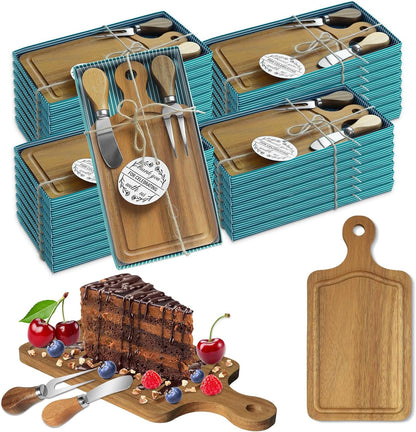 2 Sets Bridal Shower Game Prizes, Mini Charcuterie Boards, Acacia Wooden