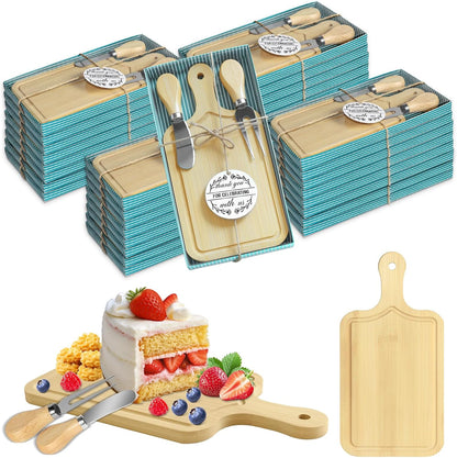 2 Sets Bridal Shower Game Prizes, Mini Charcuterie Boards, Acacia Wooden