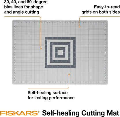 24" x 36" Self Healing Cutting Mat, Extra Large Double-Sided Grid