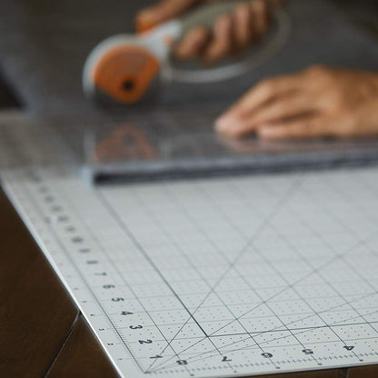 24" x 36" Self Healing Cutting Mat, Extra Large Double-Sided Grid