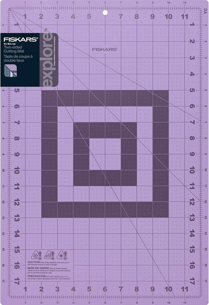 24" x 36" Self Healing Cutting Mat, Extra Large Double-Sided Grid