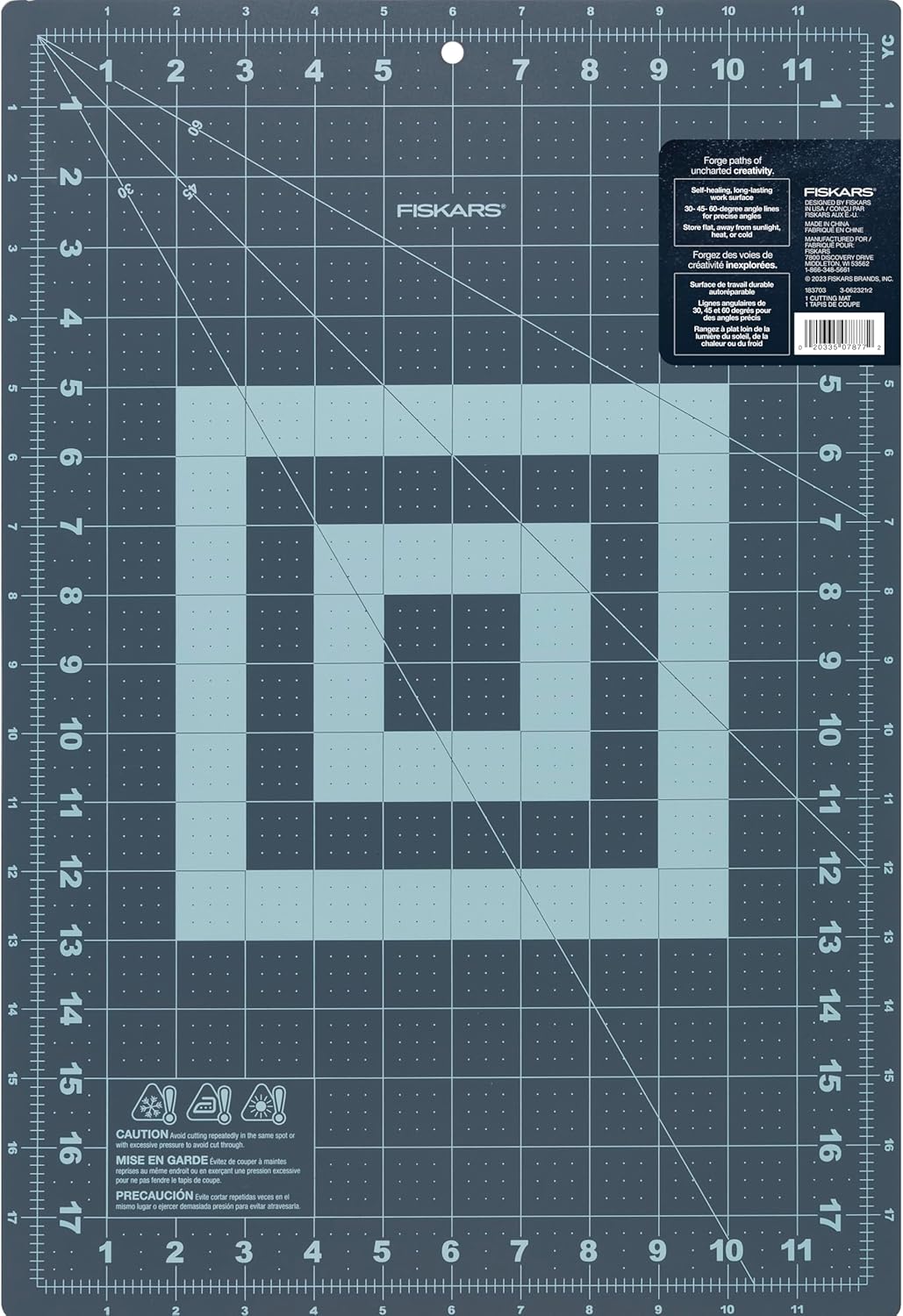 24" x 36" Self Healing Cutting Mat, Extra Large Double-Sided Grid
