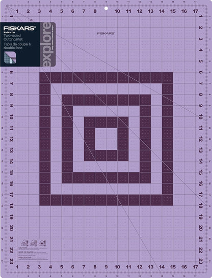 24" x 36" Self Healing Cutting Mat, Extra Large Double-Sided Grid