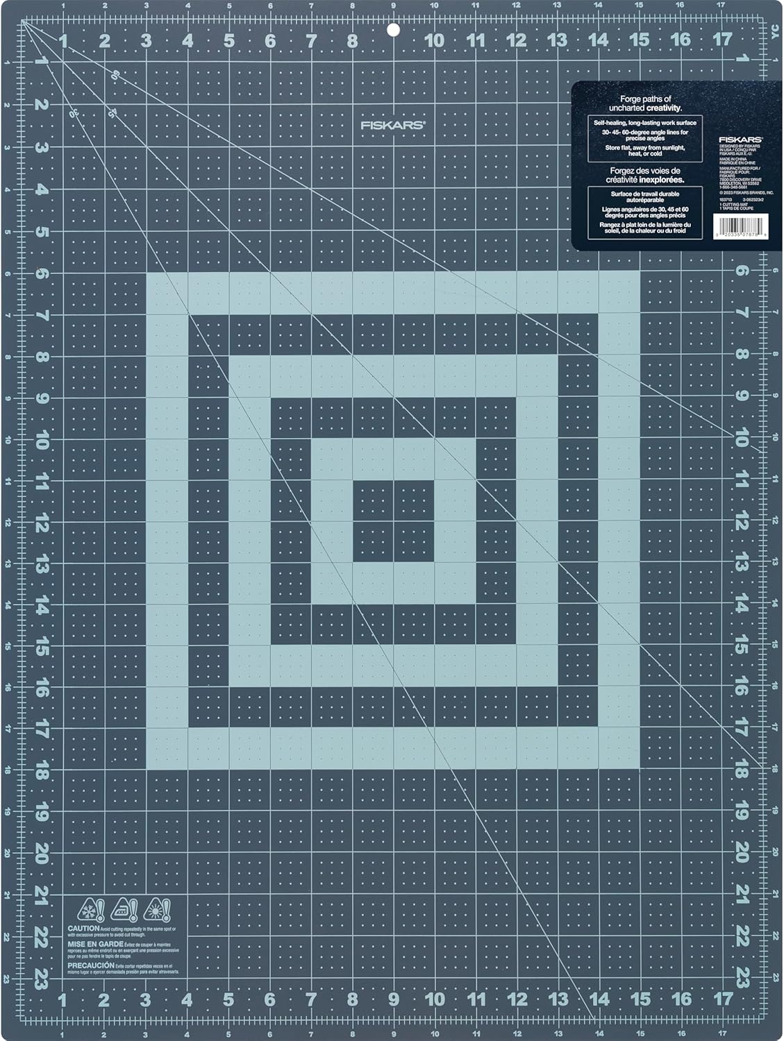 24" x 36" Self Healing Cutting Mat, Extra Large Double-Sided Grid