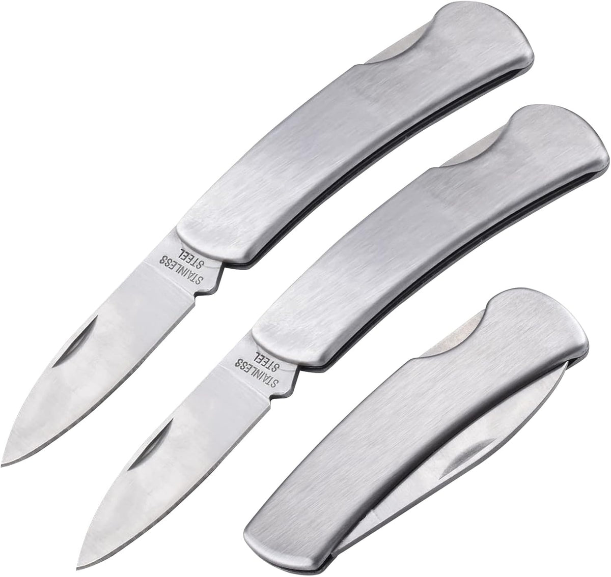 Paring Knife,all Steel Foldable Fruit Knife, All Steel Handle, Fruit Knife Small of Exquisite,small and Easy to Carry,suitable for Most Types of Vegetables and Fruits (4.9 inch)