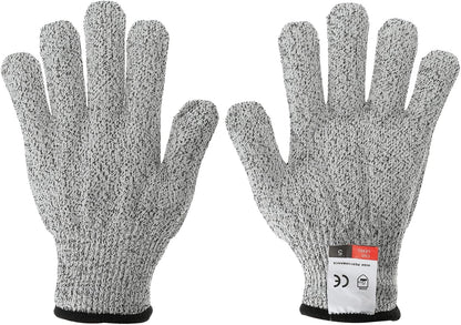Cut Resistant Gloves, Level 5 Protection Anti Cutting Gloves Cut Proof Gloves for Kitchen Wood Carving Working