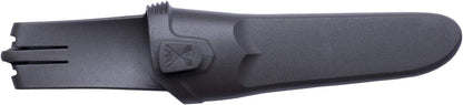 Craftline Basic 511 High Carbon Steel Fixed Blade Utility Knife and Combi-Sheath, 3.6-Inch Blade