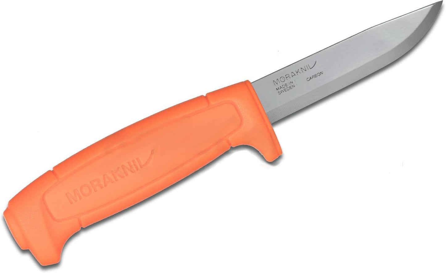 Craftline Basic 511 High Carbon Steel Fixed Blade Utility Knife and Combi-Sheath, 3.6-Inch Blade