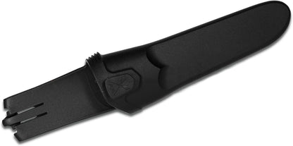 Craftline Basic 511 High Carbon Steel Fixed Blade Utility Knife and Combi-Sheath, 3.6-Inch Blade