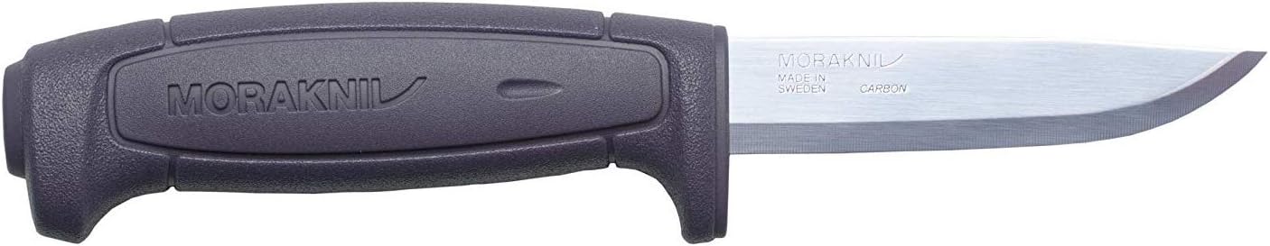 Craftline Basic 511 High Carbon Steel Fixed Blade Utility Knife and Combi-Sheath, 3.6-Inch Blade
