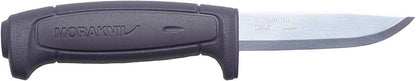 Craftline Basic 511 High Carbon Steel Fixed Blade Utility Knife and Combi-Sheath, 3.6-Inch Blade