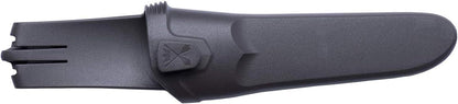 Craftline Basic 511 High Carbon Steel Fixed Blade Utility Knife and Combi-Sheath, 3.6-Inch Blade
