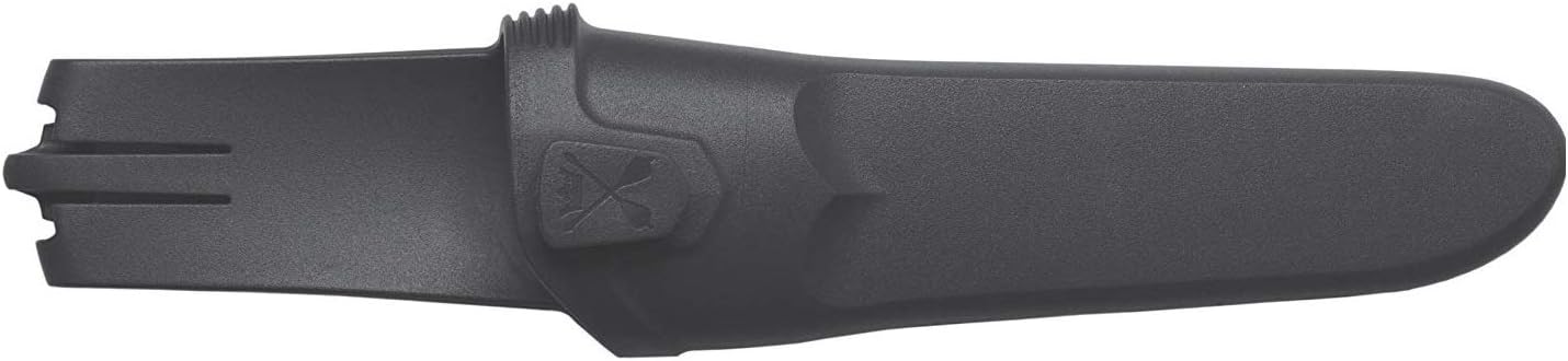 Craftline Basic 511 High Carbon Steel Fixed Blade Utility Knife and Combi-Sheath, 3.6-Inch Blade