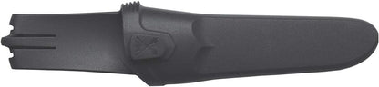 Craftline Basic 511 High Carbon Steel Fixed Blade Utility Knife and Combi-Sheath, 3.6-Inch Blade