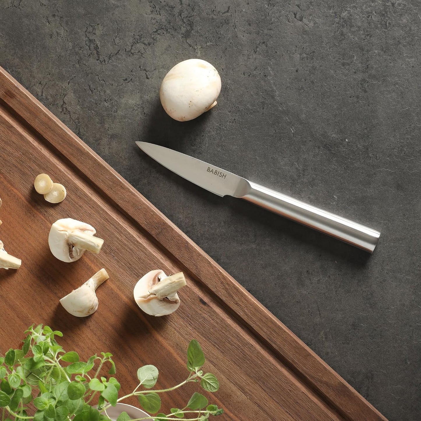 1.4116 German Stainless Steel Paring Knife – 3.5-Inch Precision Kitchen Knife for Peeling, Trimming & Prep Work, Full-Tang Blade