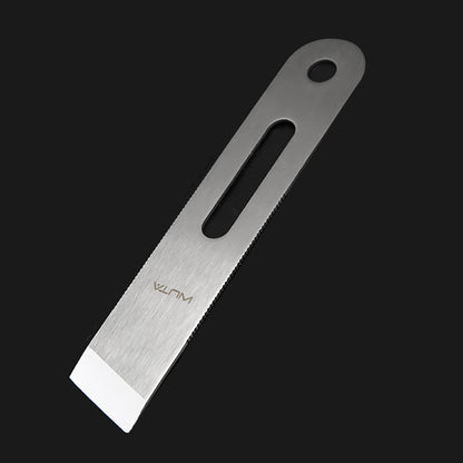 Leather Thinning Knife Skiving Tools 420B Martensitic Stainless Steel Professional Design DIY Craft Cutting Sharp Leathercraft Cutting Round/Flat/Slanted Blade, Right/Left Handed