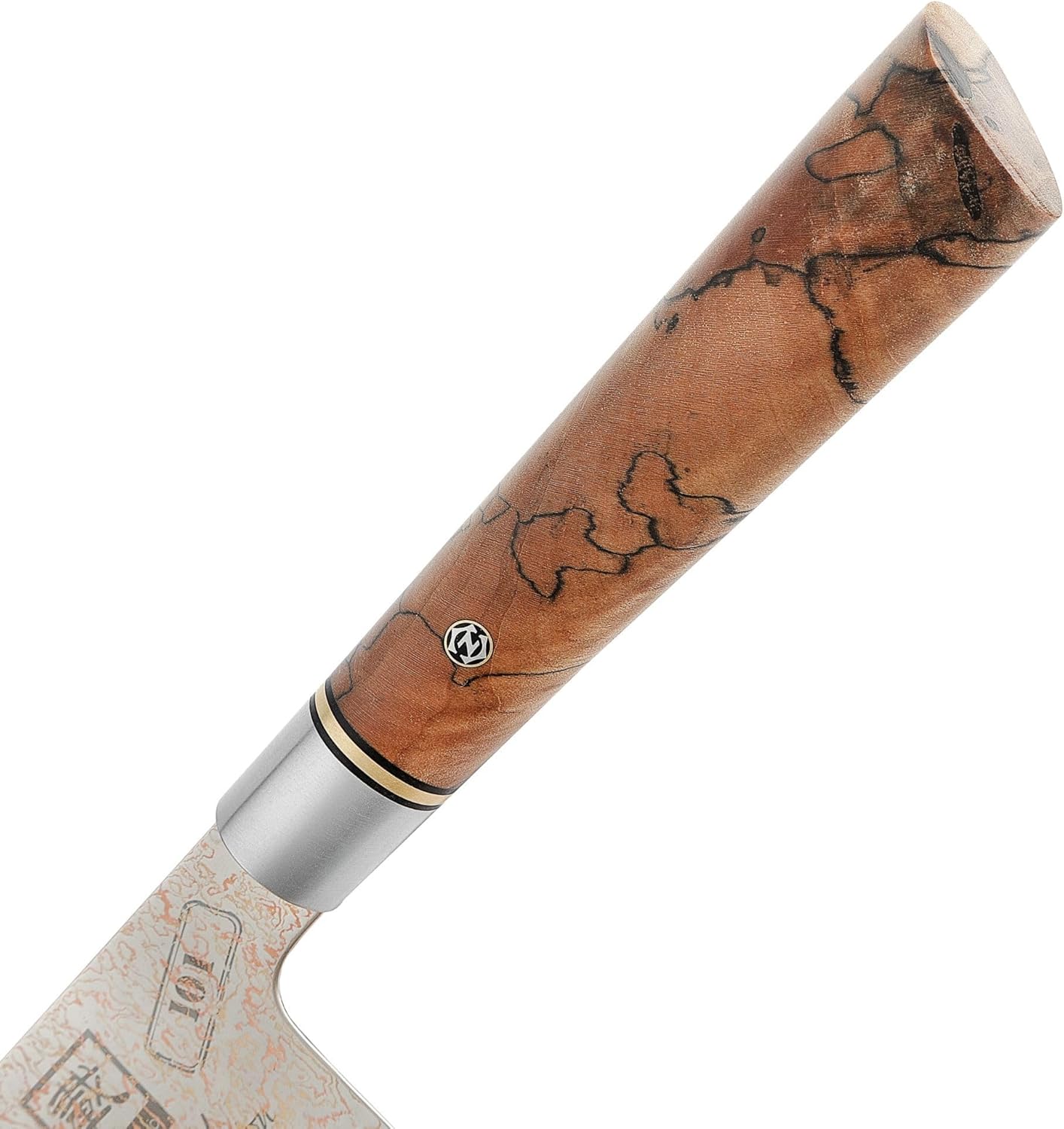 Limited Edition Copper Damascus Chef’s Knife – 8.3" Kiritsuke Blade | Damascus Steel with VG10 Core & Copper Texture | Maple Wood Handle | Professional Kitchen Knife in Gift Box