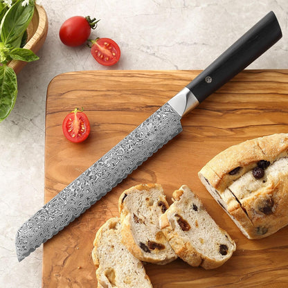 Limited Edition Copper Damascus Chef’s Knife – 8.3" Kiritsuke Blade | Damascus Steel with VG10 Core & Copper Texture | Maple Wood Handle | Professional Kitchen Knife in Gift Box
