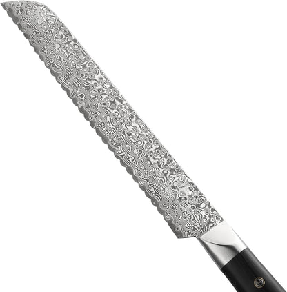 Limited Edition Copper Damascus Chef’s Knife – 8.3" Kiritsuke Blade | Damascus Steel with VG10 Core & Copper Texture | Maple Wood Handle | Professional Kitchen Knife in Gift Box