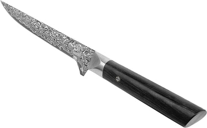 Limited Edition Copper Damascus Chef’s Knife – 8.3" Kiritsuke Blade | Damascus Steel with VG10 Core & Copper Texture | Maple Wood Handle | Professional Kitchen Knife in Gift Box