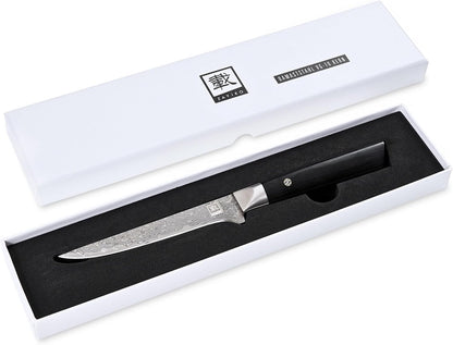 Limited Edition Copper Damascus Chef’s Knife – 8.3" Kiritsuke Blade | Damascus Steel with VG10 Core & Copper Texture | Maple Wood Handle | Professional Kitchen Knife in Gift Box