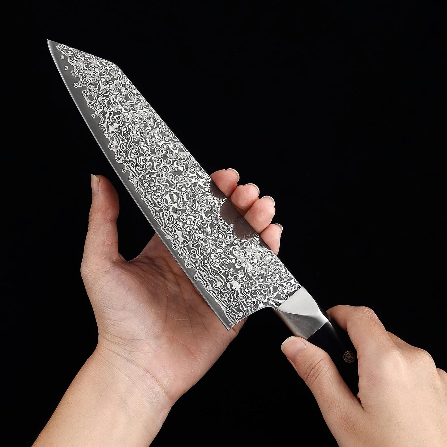 Limited Edition Copper Damascus Chef’s Knife – 8.3" Kiritsuke Blade | Damascus Steel with VG10 Core & Copper Texture | Maple Wood Handle | Professional Kitchen Knife in Gift Box
