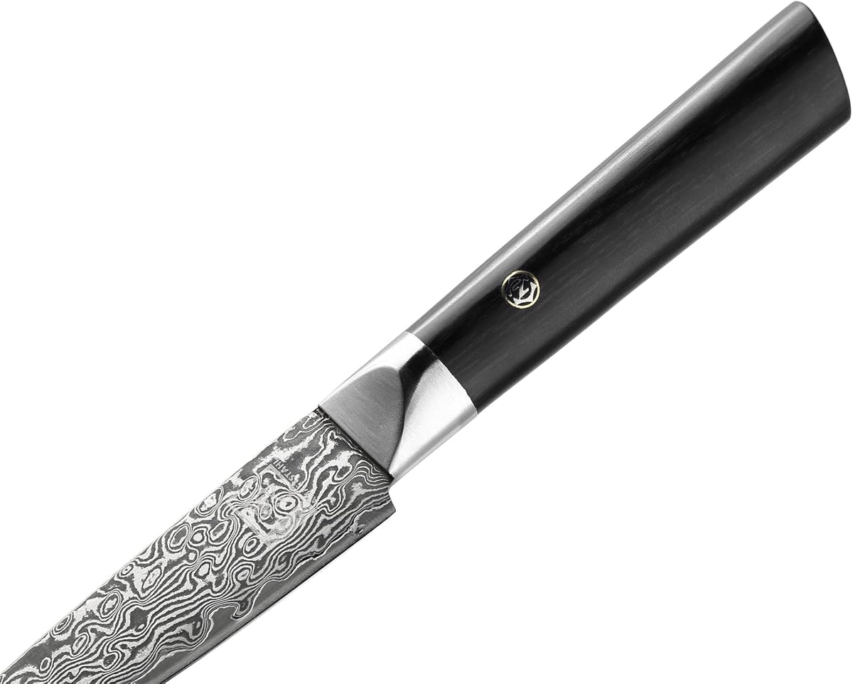 Limited Edition Copper Damascus Chef’s Knife – 8.3" Kiritsuke Blade | Damascus Steel with VG10 Core & Copper Texture | Maple Wood Handle | Professional Kitchen Knife in Gift Box