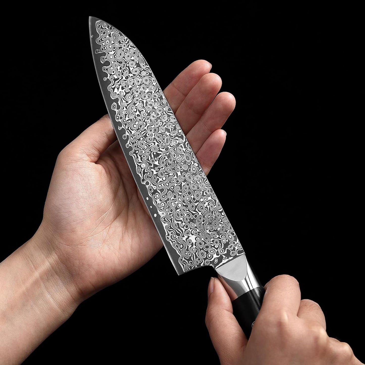 Limited Edition Copper Damascus Chef’s Knife – 8.3" Kiritsuke Blade | Damascus Steel with VG10 Core & Copper Texture | Maple Wood Handle | Professional Kitchen Knife in Gift Box