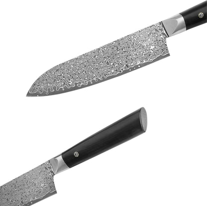 Limited Edition Copper Damascus Chef’s Knife – 8.3" Kiritsuke Blade | Damascus Steel with VG10 Core & Copper Texture | Maple Wood Handle | Professional Kitchen Knife in Gift Box