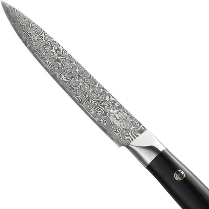 Limited Edition Copper Damascus Chef’s Knife – 8.3" Kiritsuke Blade | Damascus Steel with VG10 Core & Copper Texture | Maple Wood Handle | Professional Kitchen Knife in Gift Box