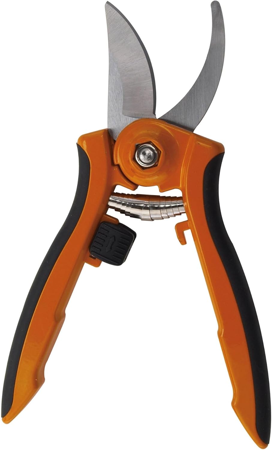 ColorPoint Stainless Steel Compact Garden Pruning Shears, Hand Pruner, Garden Clippers, with Heavy Duty Blade and Easy grip Handle, Yellow
