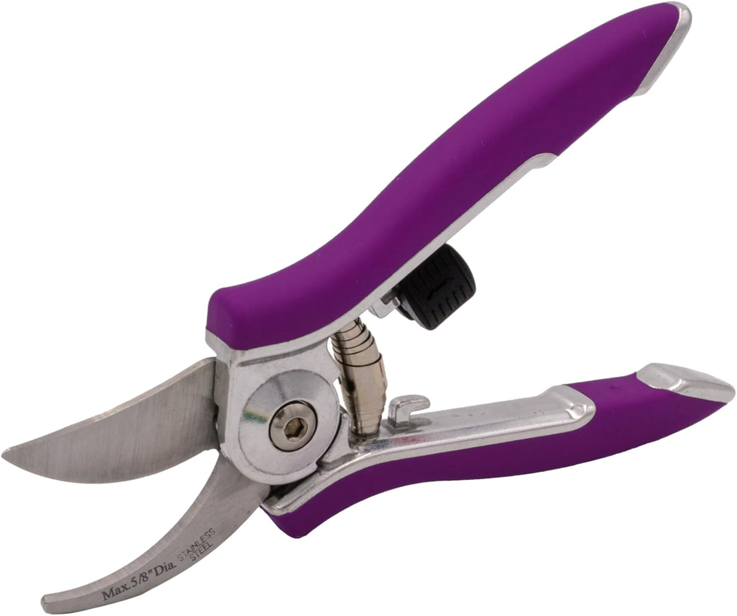 ColorPoint Stainless Steel Compact Garden Pruning Shears, Hand Pruner, Garden Clippers, with Heavy Duty Blade and Easy grip Handle, Yellow