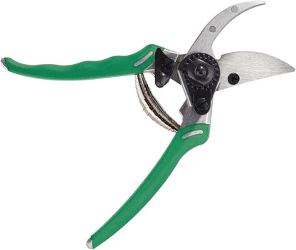 ColorPoint Stainless Steel Compact Garden Pruning Shears, Hand Pruner, Garden Clippers, with Heavy Duty Blade and Easy grip Handle, Yellow