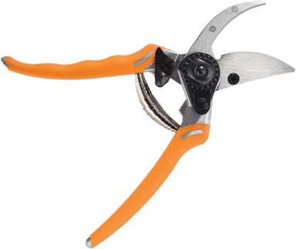 ColorPoint Stainless Steel Compact Garden Pruning Shears, Hand Pruner, Garden Clippers, with Heavy Duty Blade and Easy grip Handle, Yellow