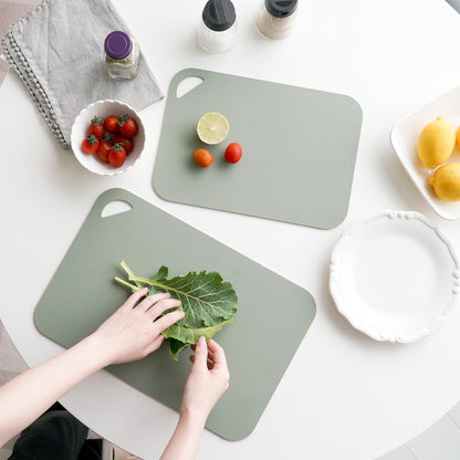 TPU Flexible Scratch Resistant Cutting Board (Green Tea, Large, 1, 1)