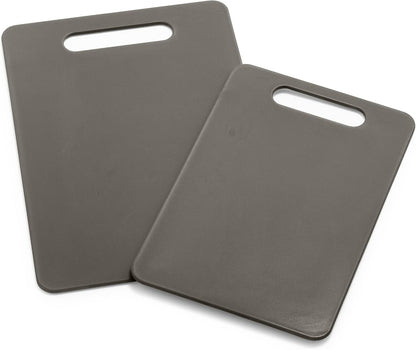 Cutting Board Set 8x12" & 10x14", Extra Durable, Meal Prep, Non-Slip, Grip Handles, Crack Resistant, Dishwasher Safe, Reversible, Versatile Kitchen Essentials, Turquoise