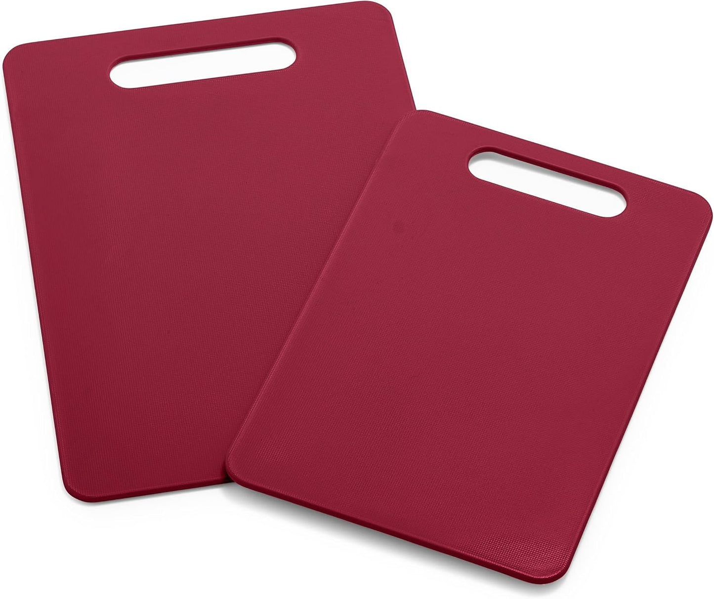 Cutting Board Set 8x12" & 10x14", Extra Durable, Meal Prep, Non-Slip, Grip Handles, Crack Resistant, Dishwasher Safe, Reversible, Versatile Kitchen Essentials, Turquoise