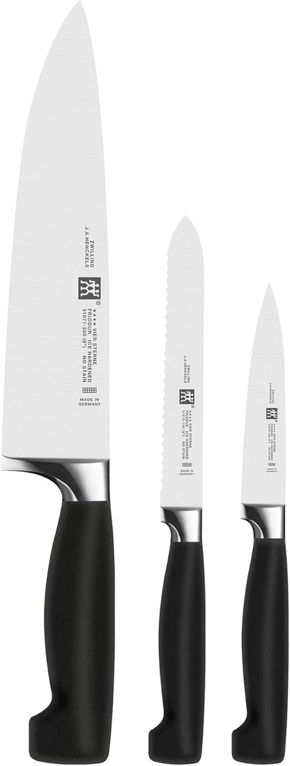 Four Star 2-Piece Razor-Sharp German Carving Set, Made in Company-Owned German Factory with Special Formula Steel perfected for almost 300 Years, Dishwasher Safe