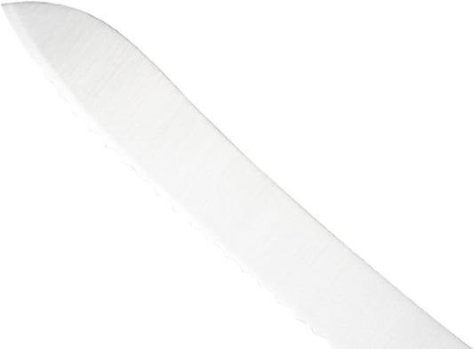 M23890 Millennia Black Handle, 9-Inch Offset Wavy Edge, Bread Knife