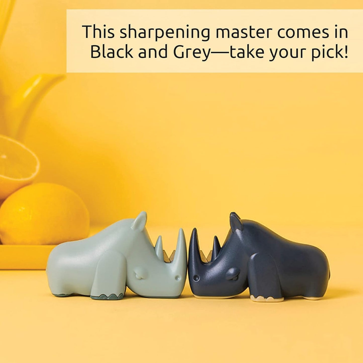 Blade Knife Sharpener - Keep Knife Sharper with the Best Knife Sharpener - Fun Kitchen Gadgets BPA-free & Dishwasher-Safe Kitchen Knife Sharpener - Compact
