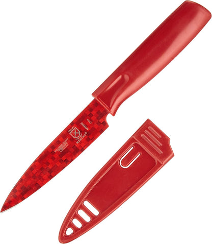 4 Non-Stick Paring Knife, Red