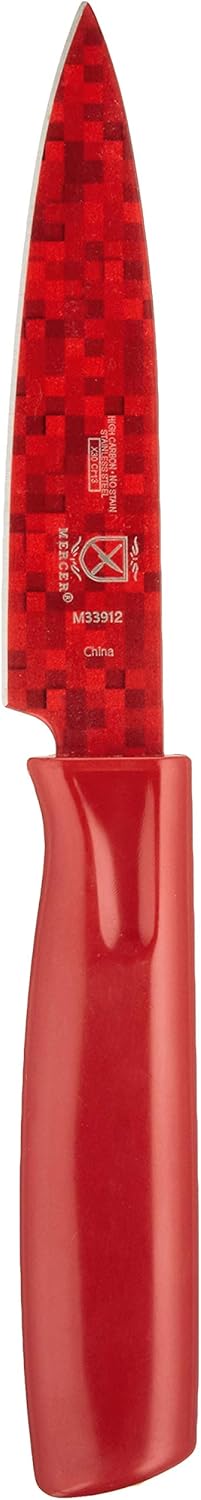 4 Non-Stick Paring Knife, Red