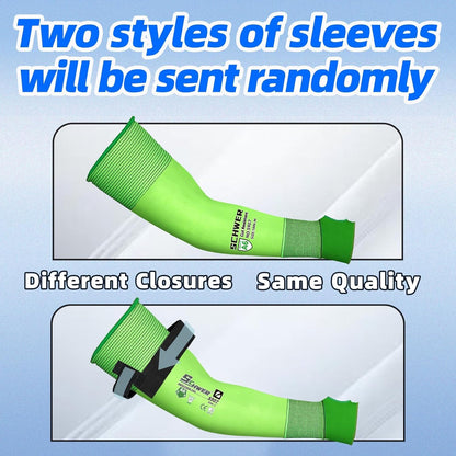 Ultra-Thin ANSI A6 Cut Resistant Arm Sleeves, 21 Gauge Comfortable and Breathable Protective Sleeves, Arm Protectors for Thin Skin and Bruising, Work, Gardening, Farming, Outdoors, M