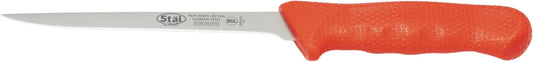 6" Commercial-Grade German Steel Boning Knife, Narrow, Red