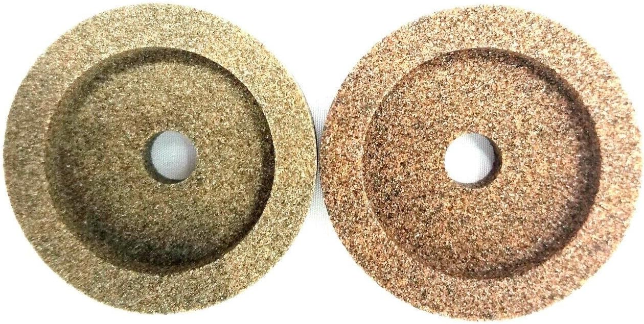 Berkel Sharpening Stone Set Fits 823/825/827 Sharpen Deli Slicer Made in Italy