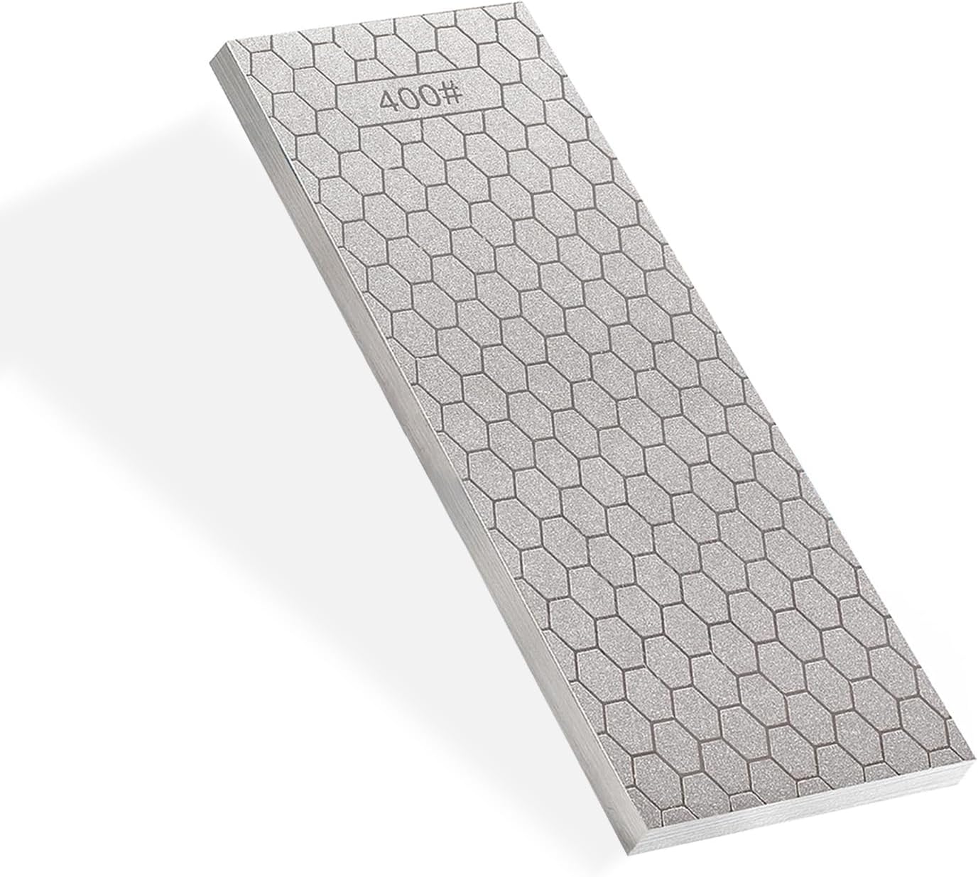 Diamond Sharpening Stone 2 Side Grit 200/600, 300/1000, 400/1000, 400/1200, Diamond Plate Honing Stone Hone Sharpener (400#/1200#)
