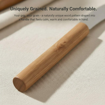 Butter Knives Set of 6, Wood Handle, Durable Stainless Steel Blade, Butter Knife for Smooth Spreading Butter Cream Cheese Jam, Ideal for Bagels, Sandwiches, Butter Knife Spreader 7 Inches