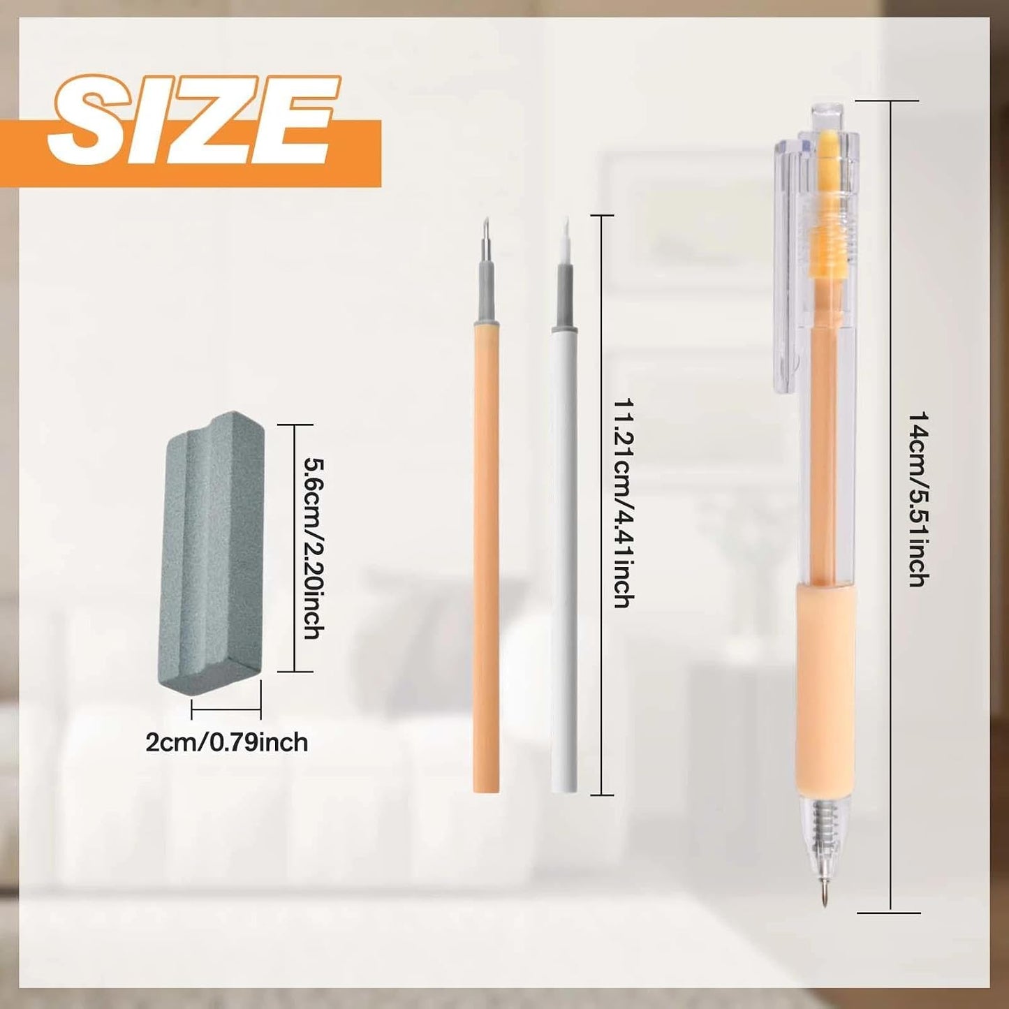 25Pcs Craft Paper Cutter Pen Carving Tools, Retractable Knife Pen | With Oilstone, Tungsten Steel and Ceramic Cutter Head Refills, Storage Box, For DIY Kit, Scrapbooking, Drawing, Crafting